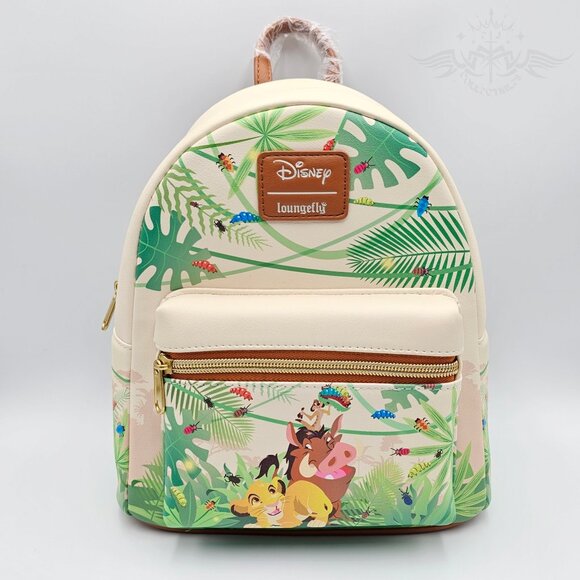 Loungefly Handbags - Loungefly Disney The Lion King Jungle Scene Mini Backpack